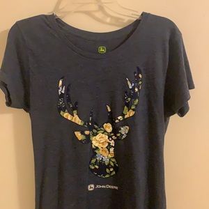Grey John Deere T-shirt